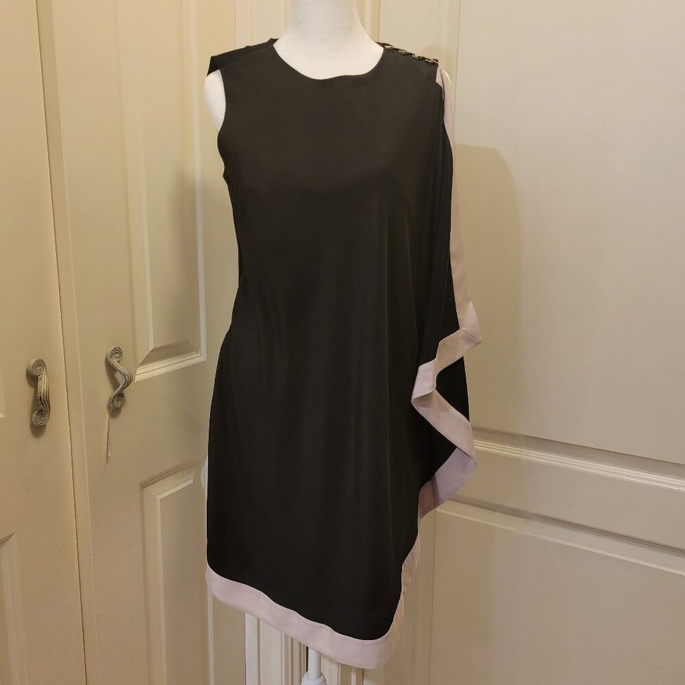 Ted Baker Asymmetrical Cape Dress – Size 2 US (6 UK)